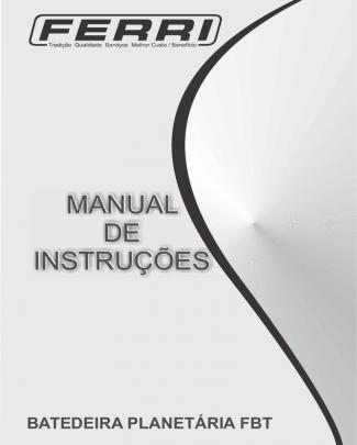 Manual Batedeira