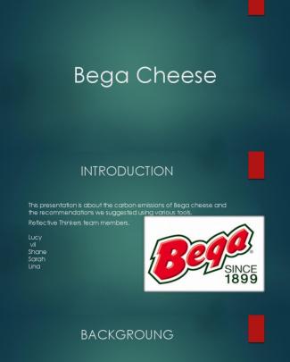 Bfp1100 Bega Cheese Presentation