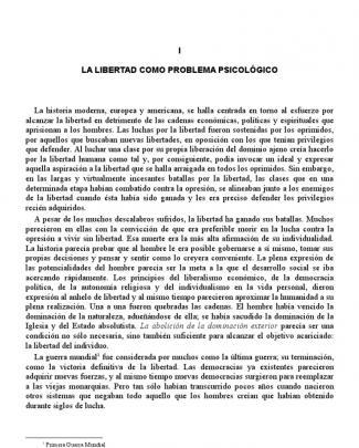 Libro Miedo A Ala Libertad