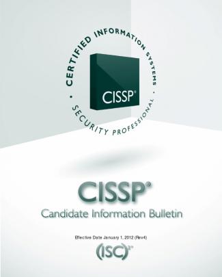 Cissp - Certified Security Professional