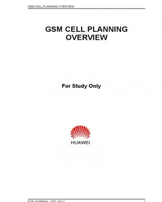 Cell Planning Overview