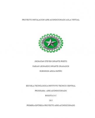 Proyecto Aire Acondicionado Proyecto Aire Acondicionado Proyecto Aire Acondicionado Proyecto Aire Acondicionado Proyecto Aire Acondicionado Proyecto Aire Acondicionado