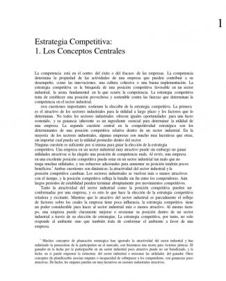 Porter Estrategia Competitiva