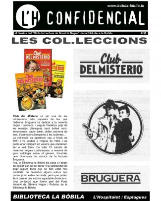 L'h Confidencial, 56. Club Del Misterio. Bruguera