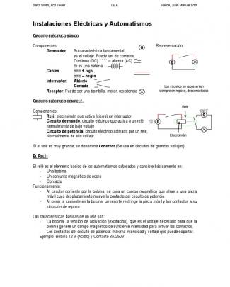 Instalaciones Electricas Y Automatismos