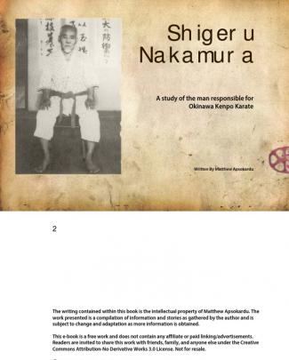 Shigeru Nakamura Ebook Okinawa Kenpo