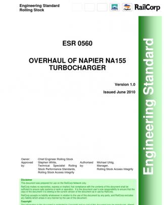 Overhaul Of Napier Na 155 Turbochargers