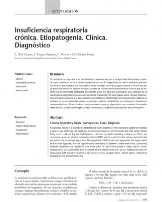 Insuficiencia Respiratoria Cronica