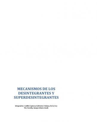 Mecanismos De Los Desintegrantes Y Superdesintegrantes. (2)