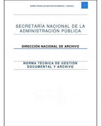 Norma Técnica De Gestión Documental Y Archivo