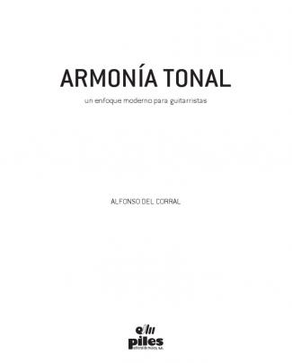 Armonia Tonal -alfonso Del Corral