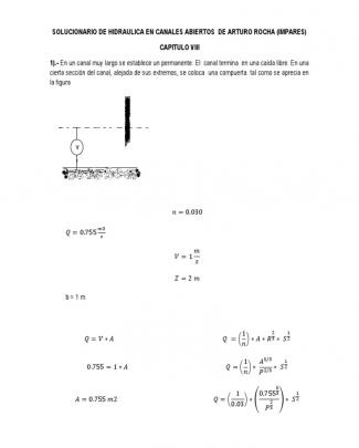 209528381 Solucionario De Hidraulica En Canales Abiertos De Arturo Rocha 1 110