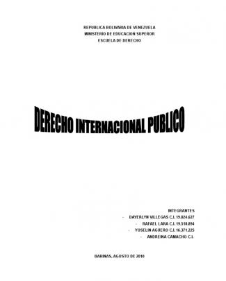 Derecho Internacional Privado