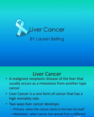 Liver Cancer