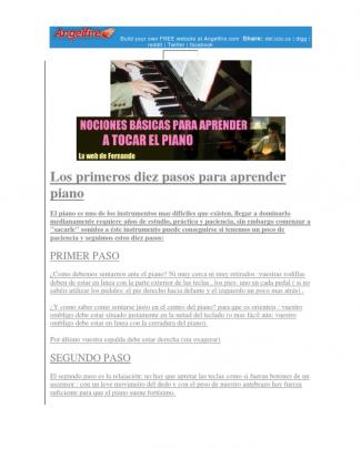 Clases De Piano