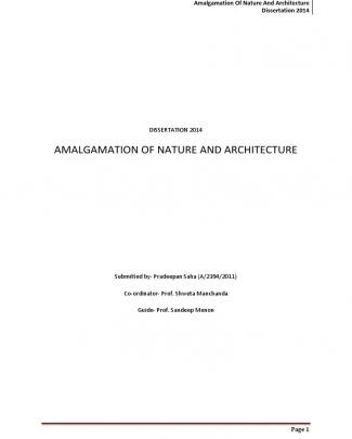 Amalgamation Of Nature And Architecture