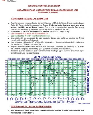 Caracteristicas Y Descripcion Coordenadas Utm