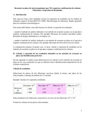 Ejercicios De Obtención Y Expresión De Resultados