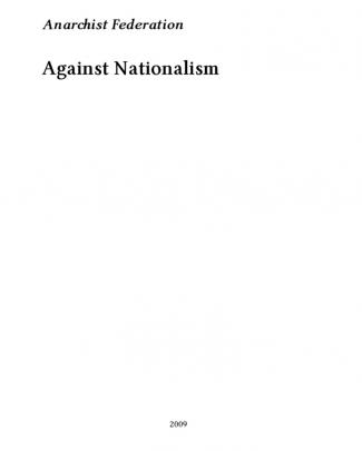 Anarchist Federation Against Nationalism