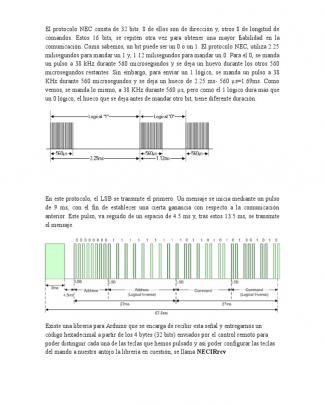 El Protocolo Nec Consta De 32 Bits