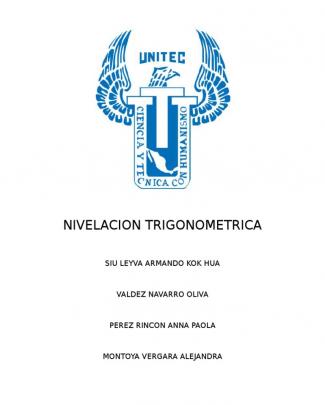 Nivelacion Trigonometrica