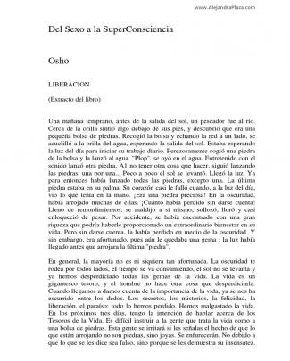 Osho-del Sexo A La Superconciencia Extracto Doc